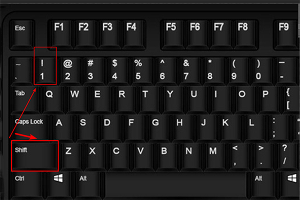 键盘上打感叹号_电脑键盘输入感叹号_感叹号电脑键盘怎么打