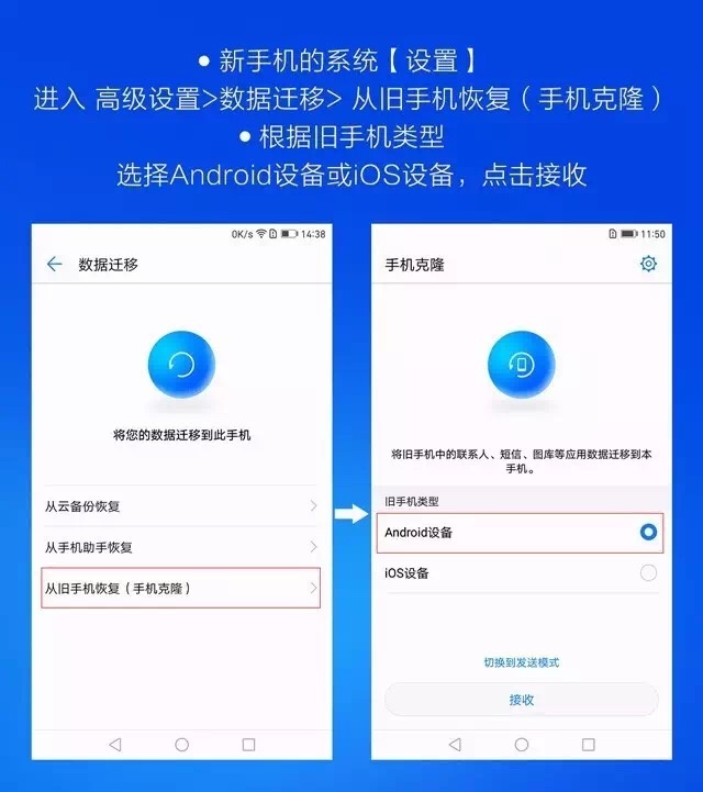 从华为手机向华为转移数据_华为手机数据转移到华为_华为手机转移数据到另一个手机